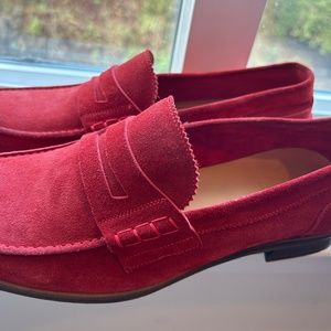 New. Giorgio’s Palm beach: Red penny loafer. EU Size : 42